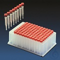 DW-Block riplate,PP, 96 w/0,35ml DW mic.ins,cl.