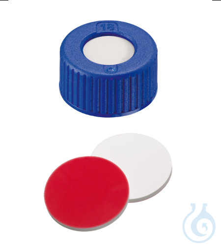 ND9 PP korte schroefdraaddop, blauw, 1,0 mm