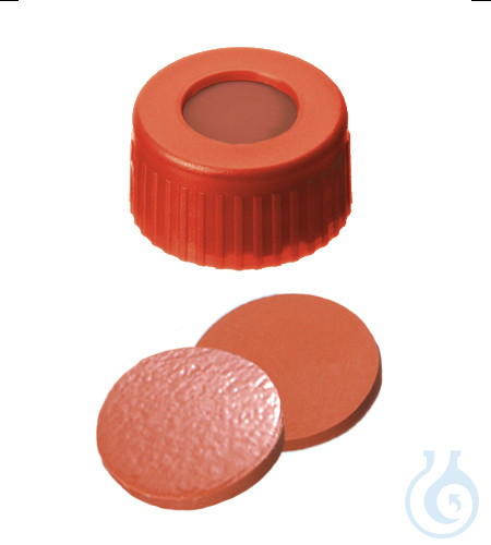 ND9 PP korte schroefdraaddop, rood, 1,0 mm