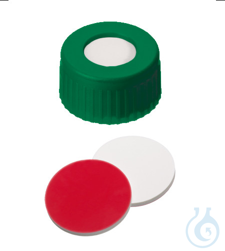 ND9 PP korte schroefdraaddop, groen, 1,0 mm