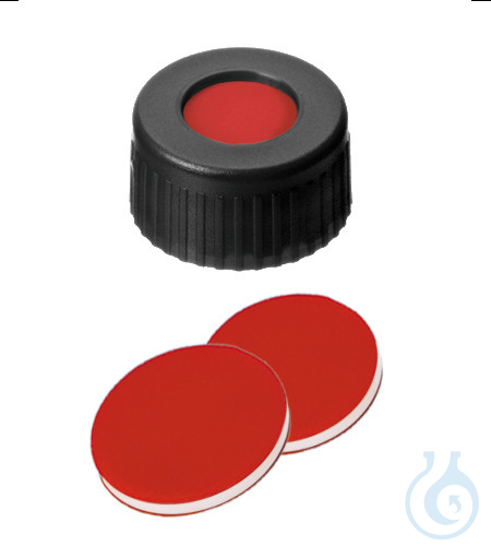 ND9 PP korte schroefdraaddop, zwart, 1,0 mm