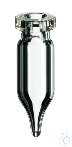 ND11 0,9ml Crimp Neck Micro-Vial, 32x10mm, clear glass, concial, 10 x 100 pc