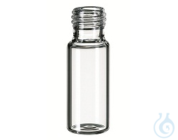 ND9 1.5ml Short Thread Vial, 32 x 11.6 mm, clear glass, wide opening