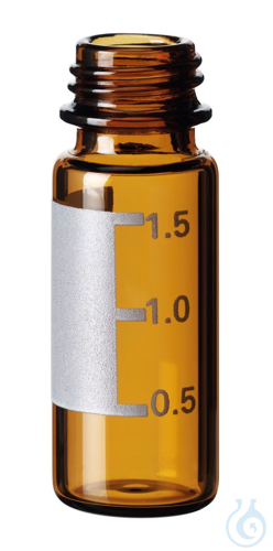 1.5ml Short Thread SureStop Vial, 32 x 11.6mm, 10 x 100 pc
