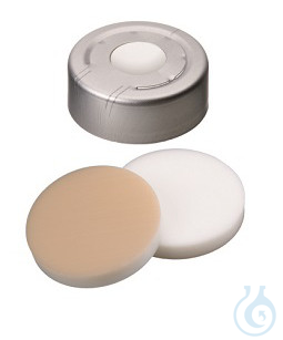 ND20 Al Headspace crimp seal, 3,2mm, 10 x 100 pc
