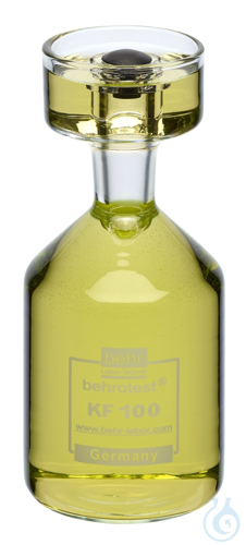 KF100/30 behrotest Karlsruhe flask 100 ml with stopper 30 mm
