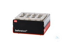 CSB12/E behrotest precision heater block for 12 reaction vessels RG2, temperatur