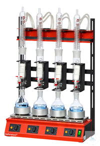 R254S behrotest serial heating unit for 250 ml extraction with 4 samples, comple