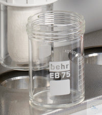 EB75 Beaker for extraction up to 75 ml for hot extraction E1, E4, E6