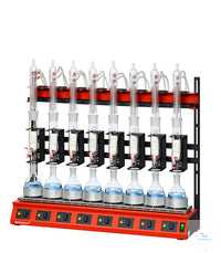 R108S behrotest serial heating unit for extraction 100 ml with 8 samples, extrac
