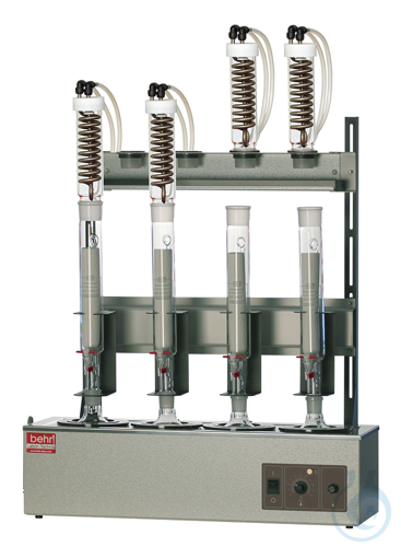 WABEX410 behrotest serial water bath extraction for 100 ml extraction for 4 samp
