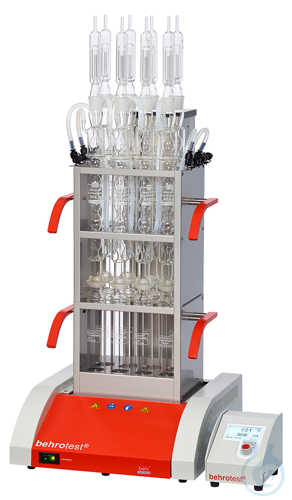 CSB/SMA8L behrotest COD/SMA heating system with lift for 8 x 250 ml vessels
