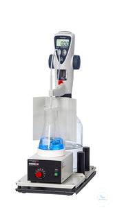 STI2 behrotest manual titration station with digital burette and magnetic stirre
