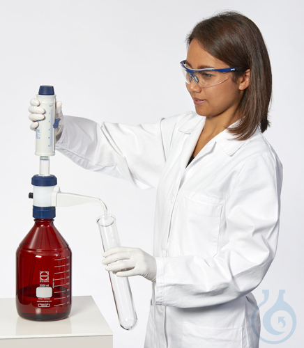 DOS25 behrotest metering dispenser, adjustable 2.5-25 ml