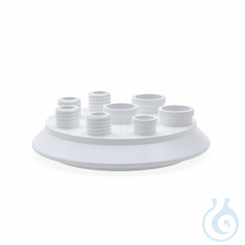 BOLA Flat Flange Lids, DN 150 Center Neck: NS 29/32 lateral necks: 2x NS 29/32 v