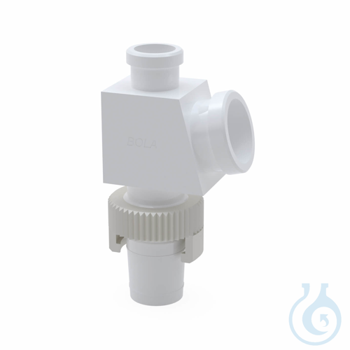 BOLA Receiver Adapters, NS 29/32 NS 19/26 PTFE, with SAFE LAB-system
