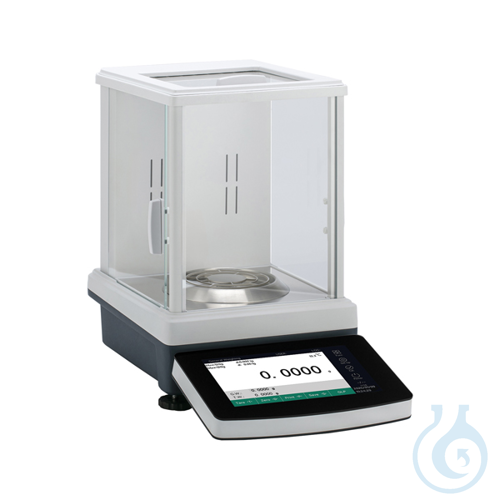 Analytical balance Metria, TOUCH series, 220 g x 0.0001 g, internal calibration