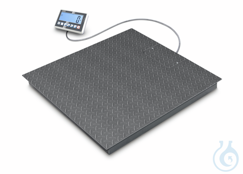 Floor scale BFC 6T-3M, Weighing range, 6000 kg, Readout 2 kg