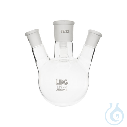Flask, Round Bottom, 4 Necks Angular, 1000 ml, 29/32 and 19/26