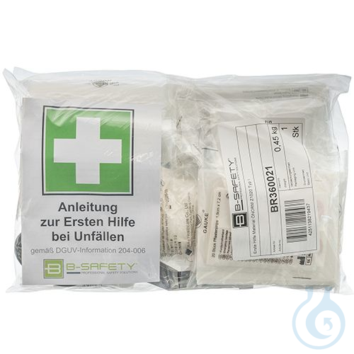 B-SAFETY first aid material ÖNORM Z1020 type I (62 pieces)