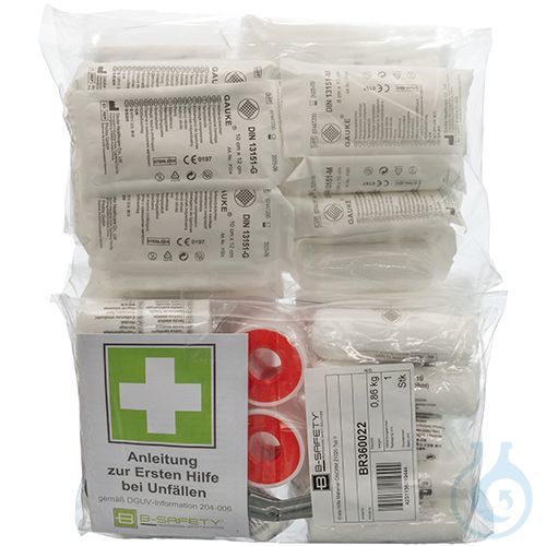 B-SAFETY first aid material ÖNORM Z1020 type II (120 pieces)
