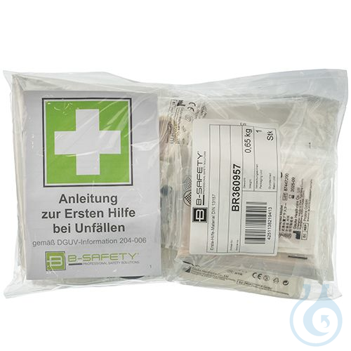 B-SAFETY first aid material DIN 13157 (65 pieces)
