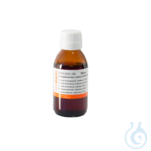 Bromophenol blue, solution 0.1% 100 mL
