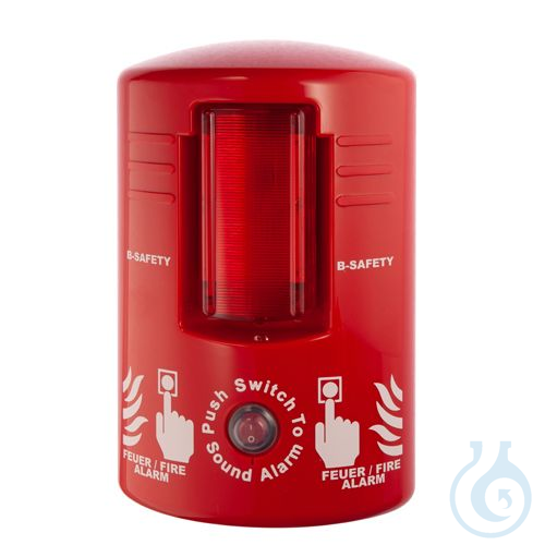 B-SAFETY TOP ALARM Local fire alarm with siren and flashing light