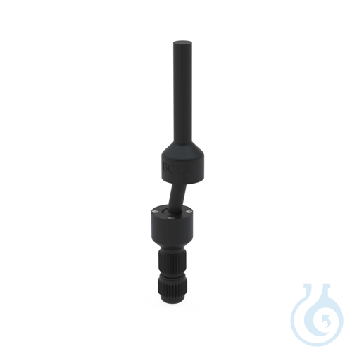 BOLA Globe Stirrer Couplings, L 190 mm Ø 4 mm with clamp screw for shaft O.D. 4