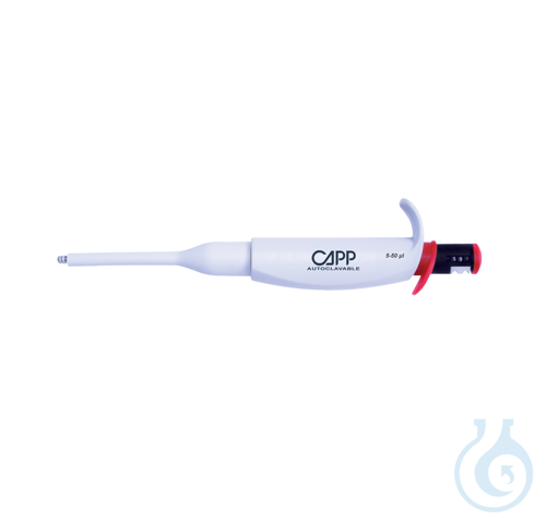 CAPP ecopipette, variable vol. 5-50 µL, 1 pc