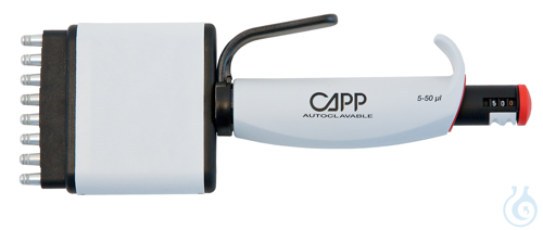 CAPPAero96 multi pipettes 8-channel, 5-50 µL, 1 pc