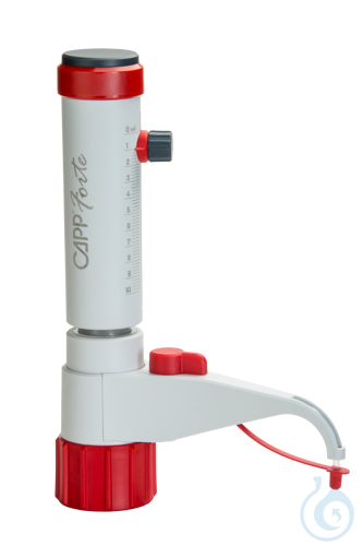 CAPP Forte bottle top dispenser, 1-10 mL, 1 pc.