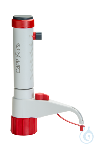CAPP Forte bottle top dispenser, 0.25-2.5 mL, 1 pc.