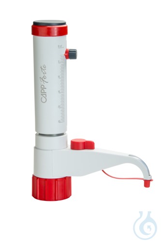 CAPP Forte bottle top dispenser, 2.5-25 mL, 1 pc.