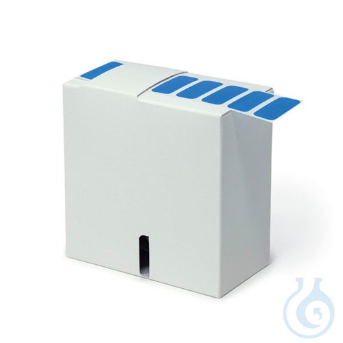 Cryogenic labels, rectangular, for 1,5-2 ml tubes, blue