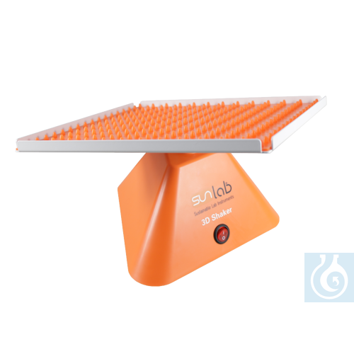 sunlab® 3D Laborschüttler mit Gummimatte 26 x 26 cm