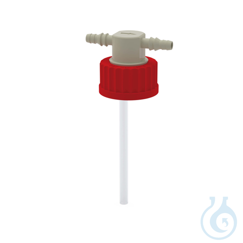 BOLA Vacuum Trap, GL 45, Ø 9 / 12 mm PP Distributor Body with 2 Hose connectors
