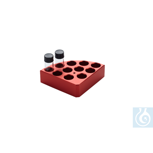sunlab® Reaktionsblock, ¼ Kreissegment, 4 Loch