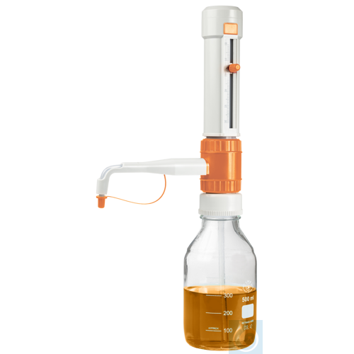 sunlab® Flaschenaufsatzdispenser, mechanisch, 2.5-25 ml