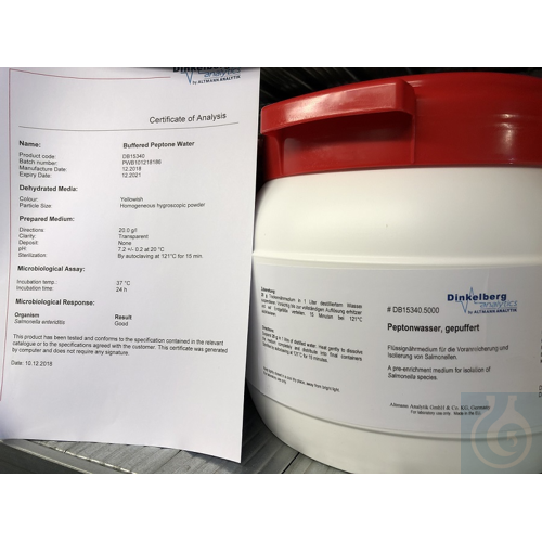 Peptone Water, Buffered, 5 kg