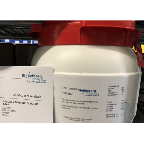 Chloramphenicol Glucose Agar, 5 kg