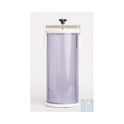 Anaerobic Container large, capacity 5,8l container made of clear PVC, Outer dim.