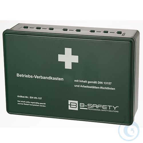B-SAFETY STANDARD first-aid kit - contents according to DIN 13157