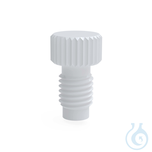 BOLA Plugs, UNF 1/4'' 28G, Ø 1,6 x 3,2 mm PTFE, colour: white