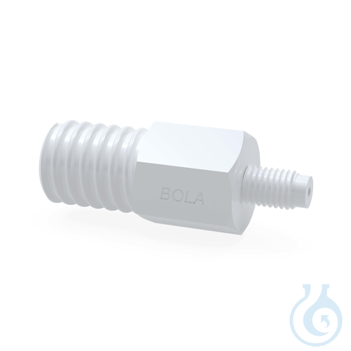 BOLA UNF Screw-in Tube Fittings, 1,6x3,2mm / GL14 - UNF 1/4''28G PTFE, 1x GL 14