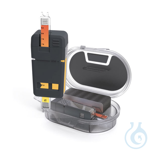 FLEXITESTER kwantitatieve visuele meetkit voor pH en chloor, 20 tests