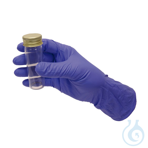 Disposable extra-long nitrile gloves, size L, 50 pcs