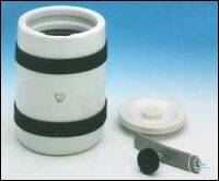 Ball mills GSK, size 1, capacity 5000ml, porcelain, with cover, metal lock and