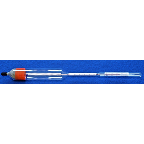 Lactodensimeter, type Gerber, similar to DIN 10290, 1,020-1,040:0,0005g/cm³,