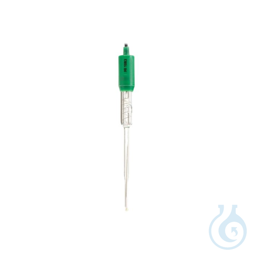 pH-elektrode met microbolletje en BNC-connector